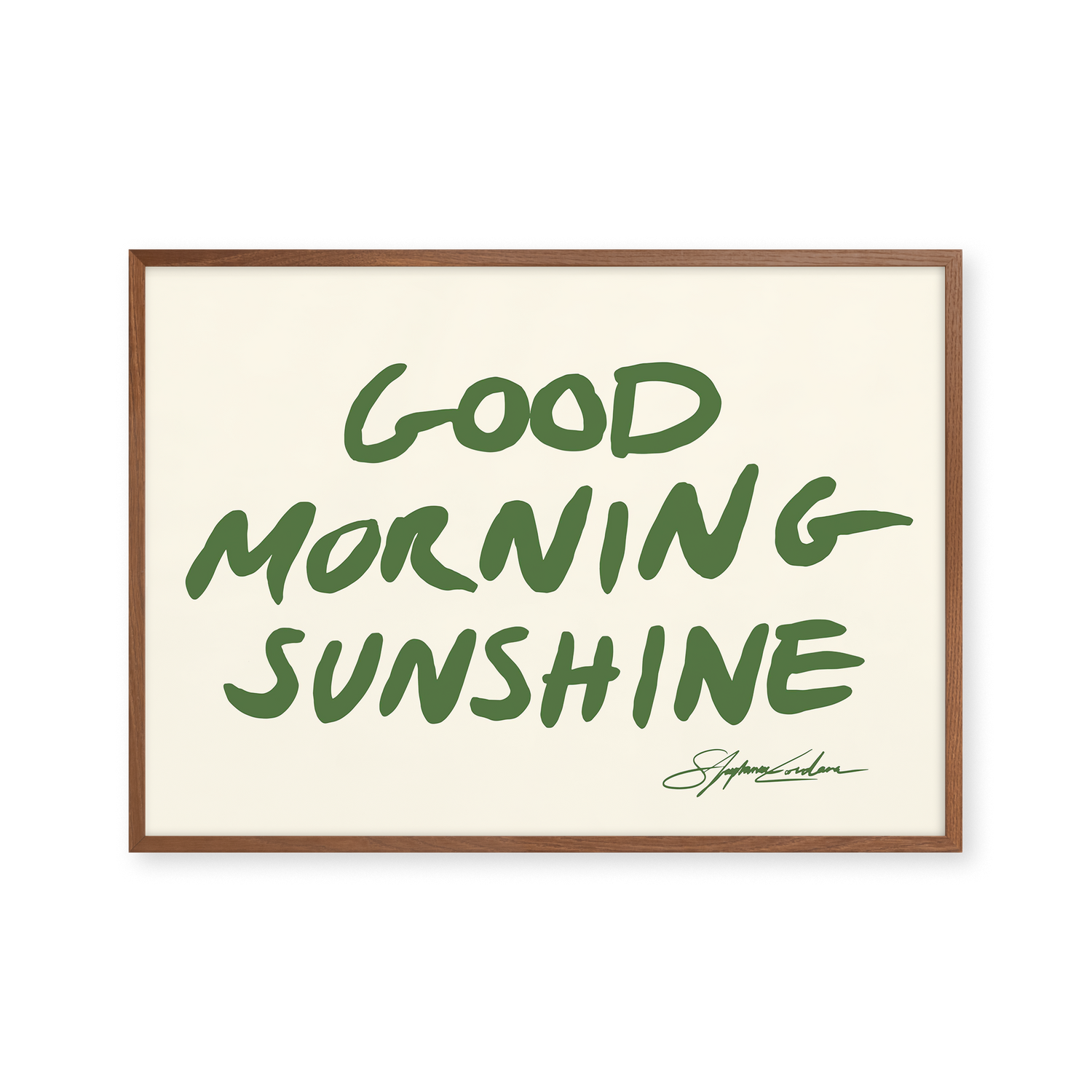 Good Morning Sunshine