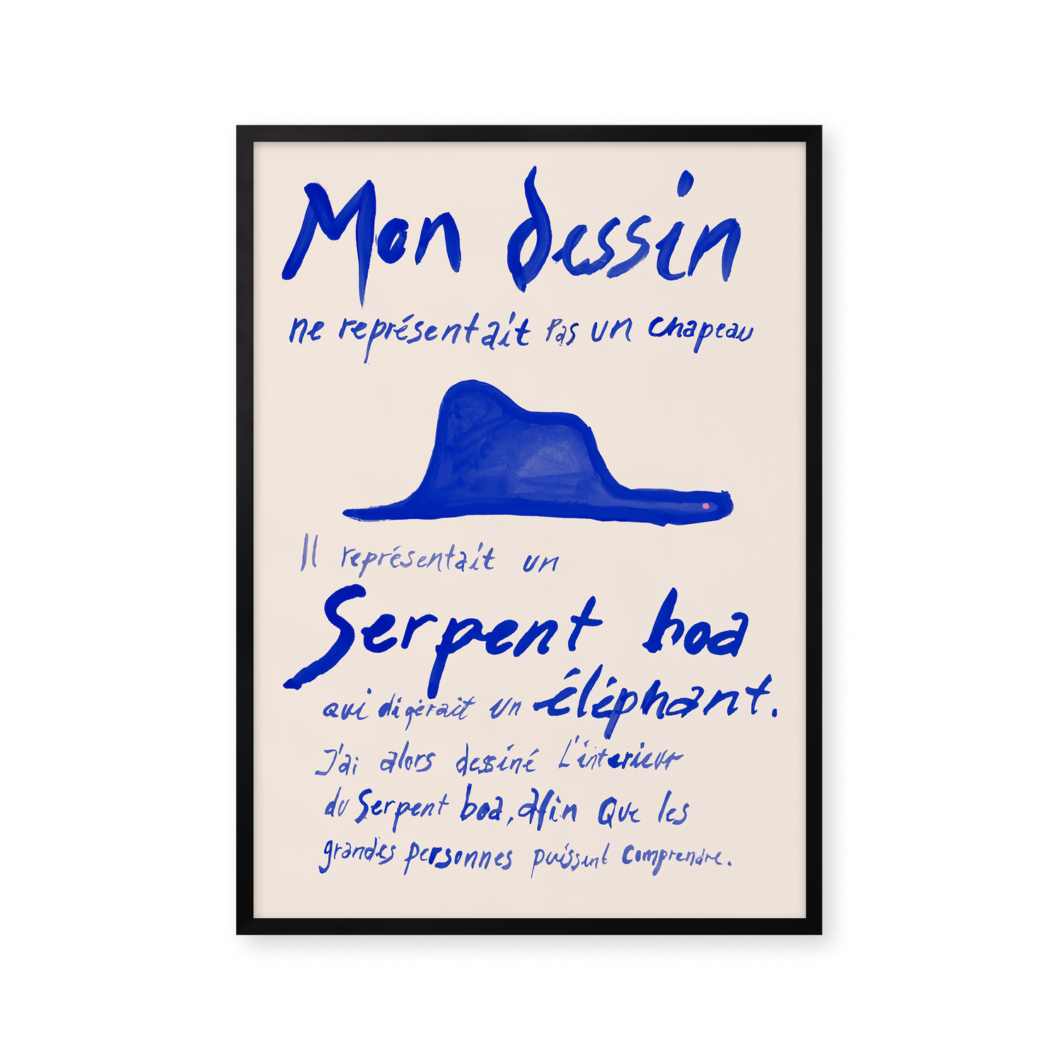 The Little Prince - Blue