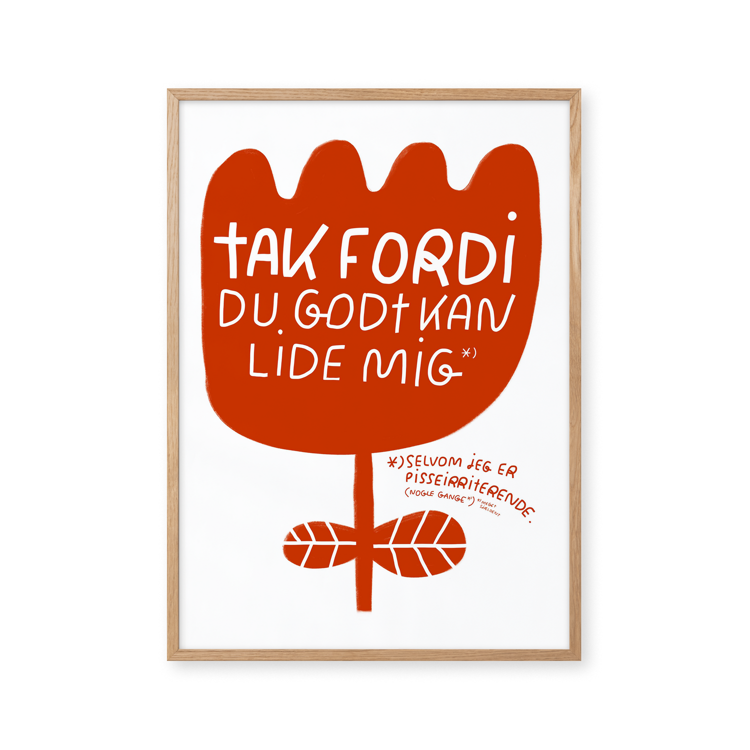 Tak fordi du godt kan lide mig