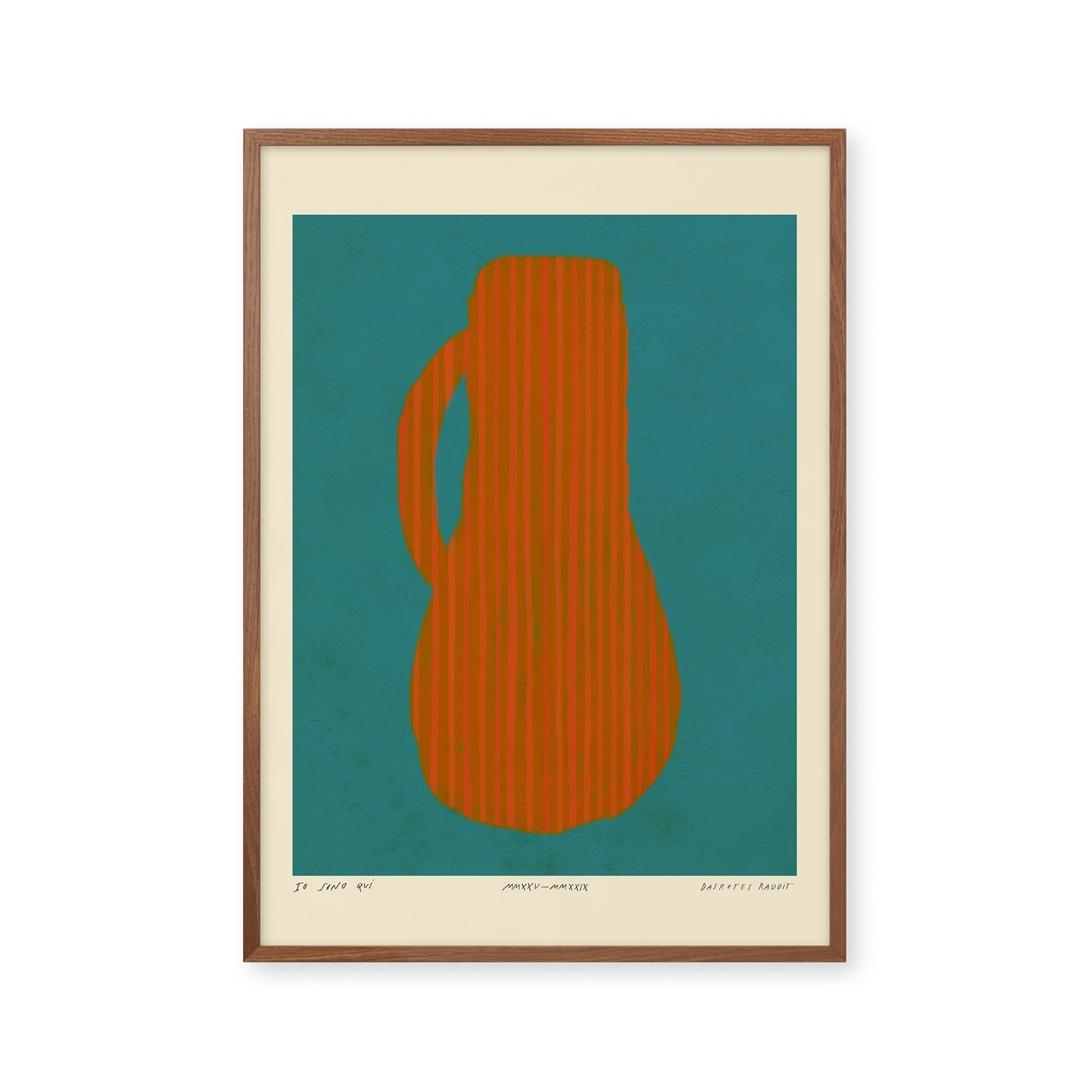 Vase, Turquise