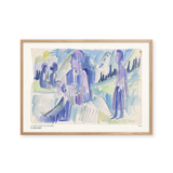 Accordion Player by Moonlight