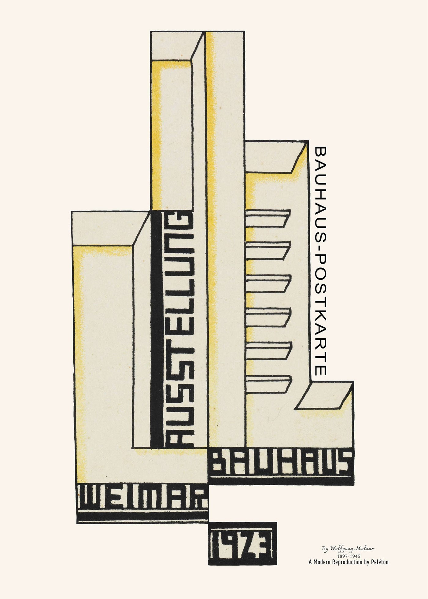 Bauhaus-Postkarte