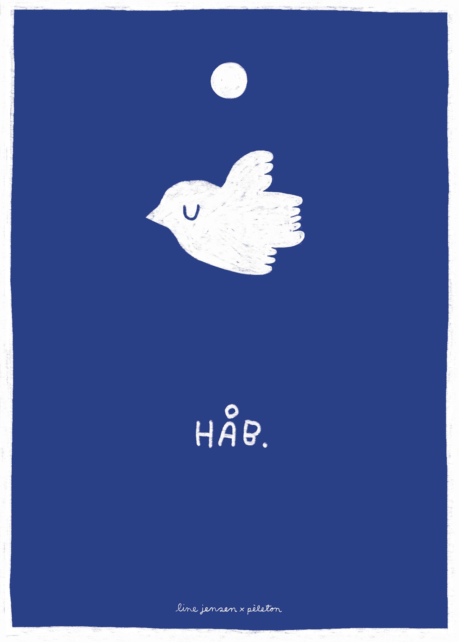 Due - blå