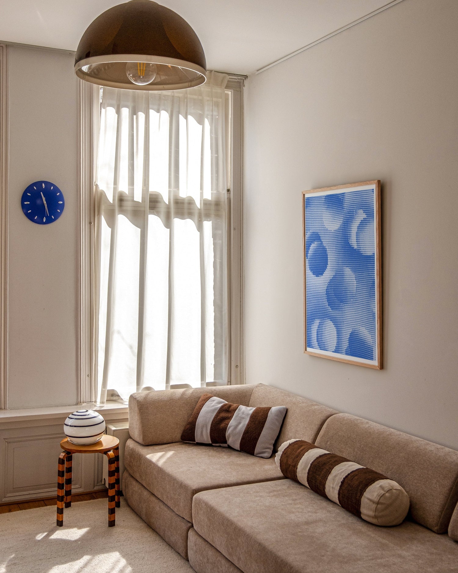 Endleaves of Art – Blue