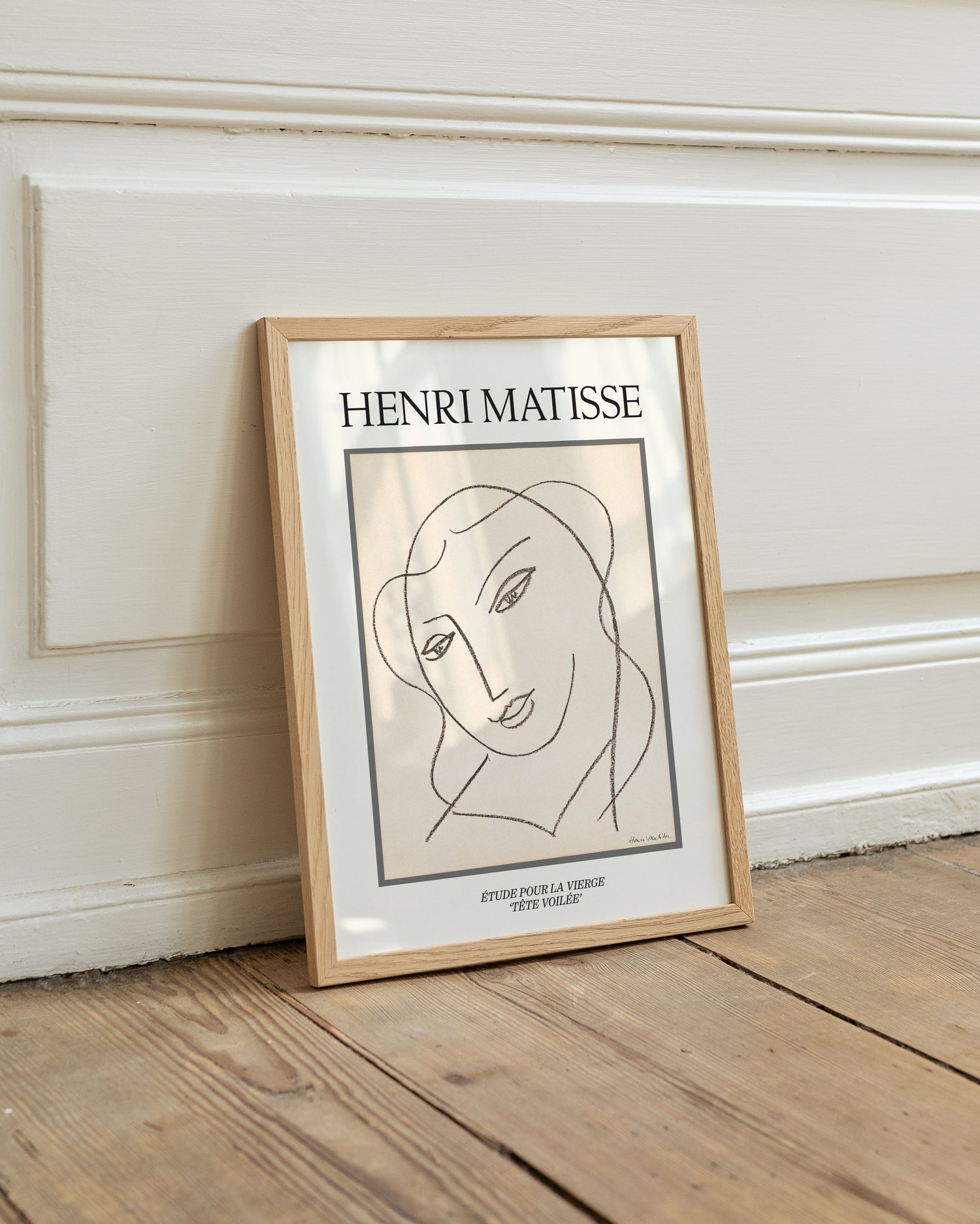 Étude pour la Vierge ‘Tête voilée’