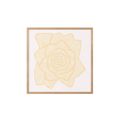 Flower - Beige