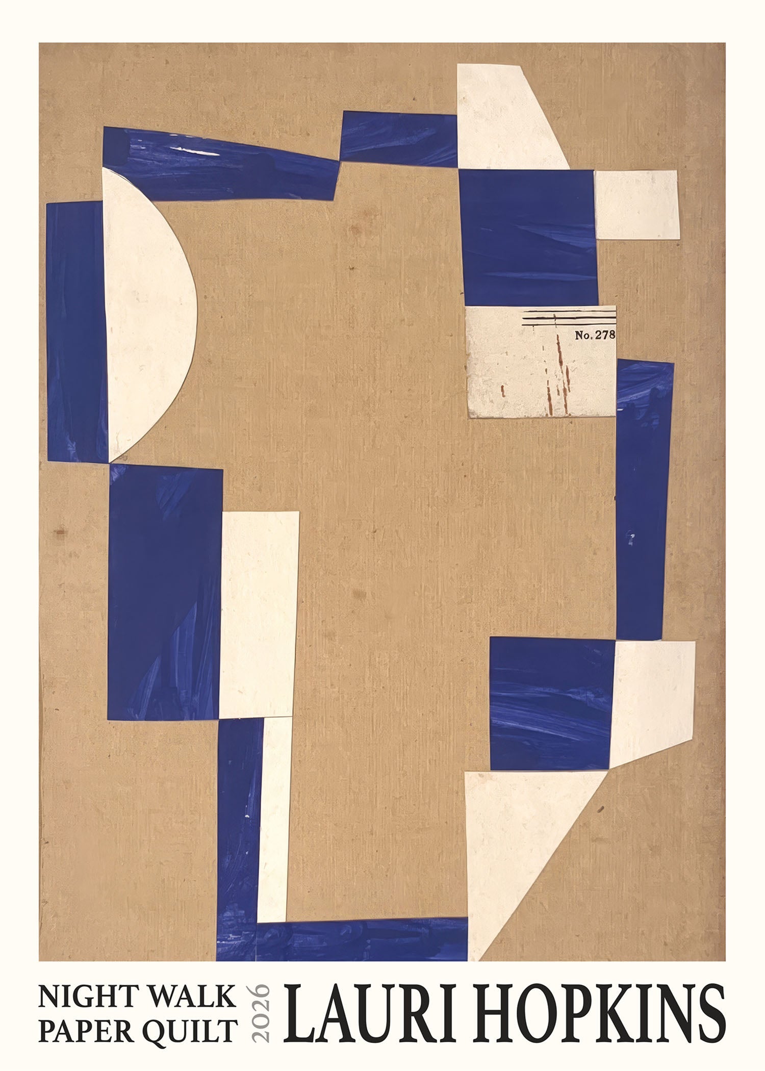 Night Walk Paper Quilt