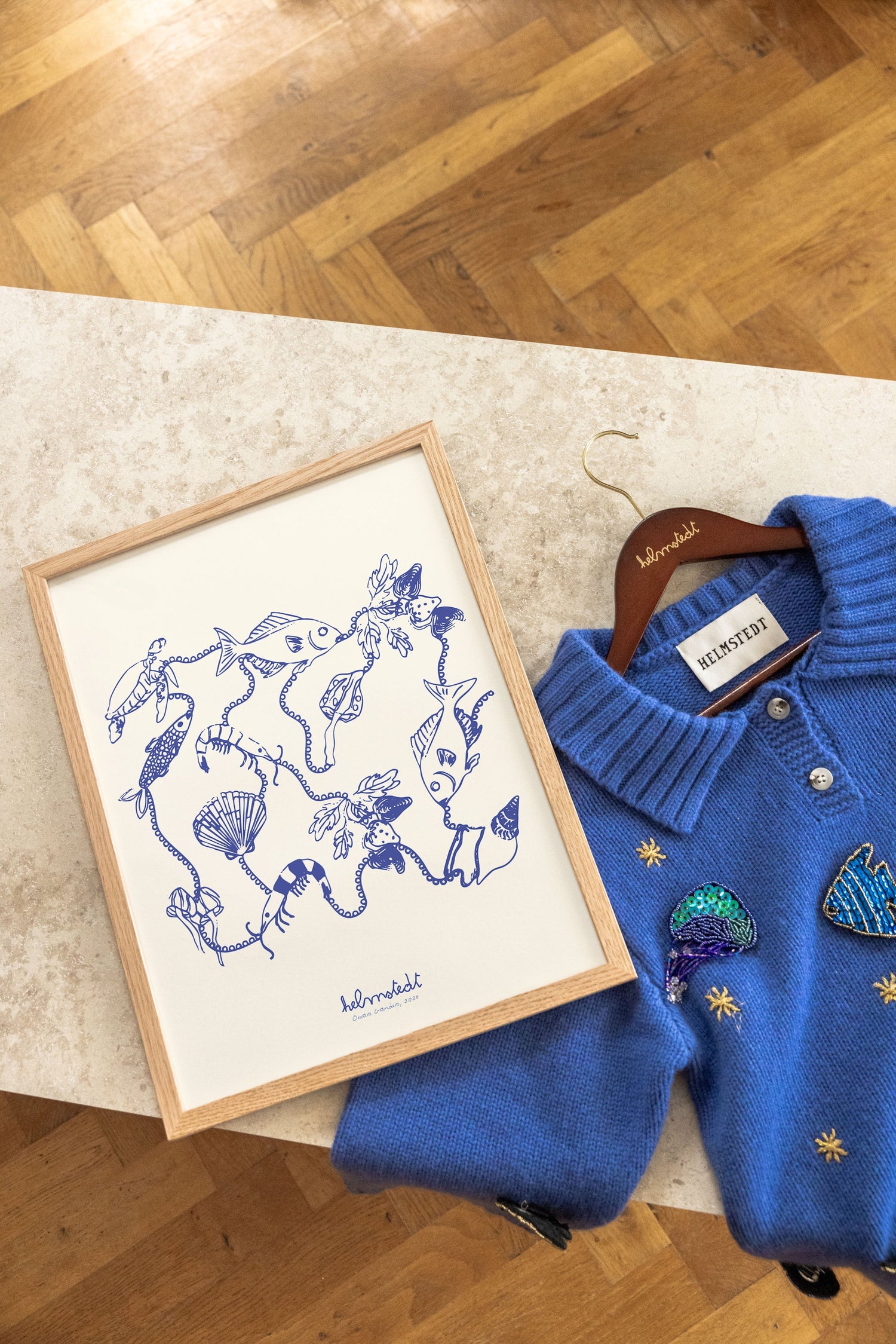 Ocean Garden – Blue