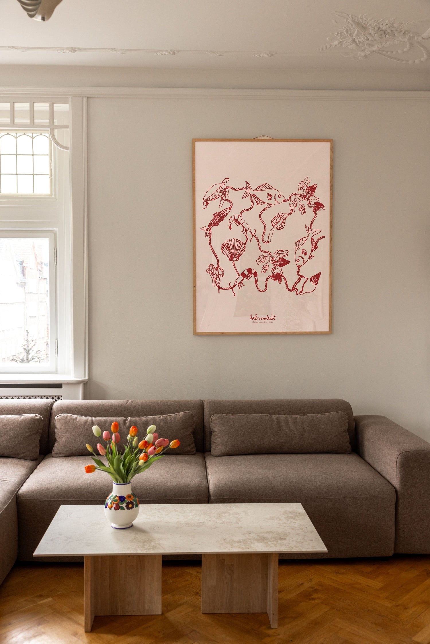 Ocean Garden – Red