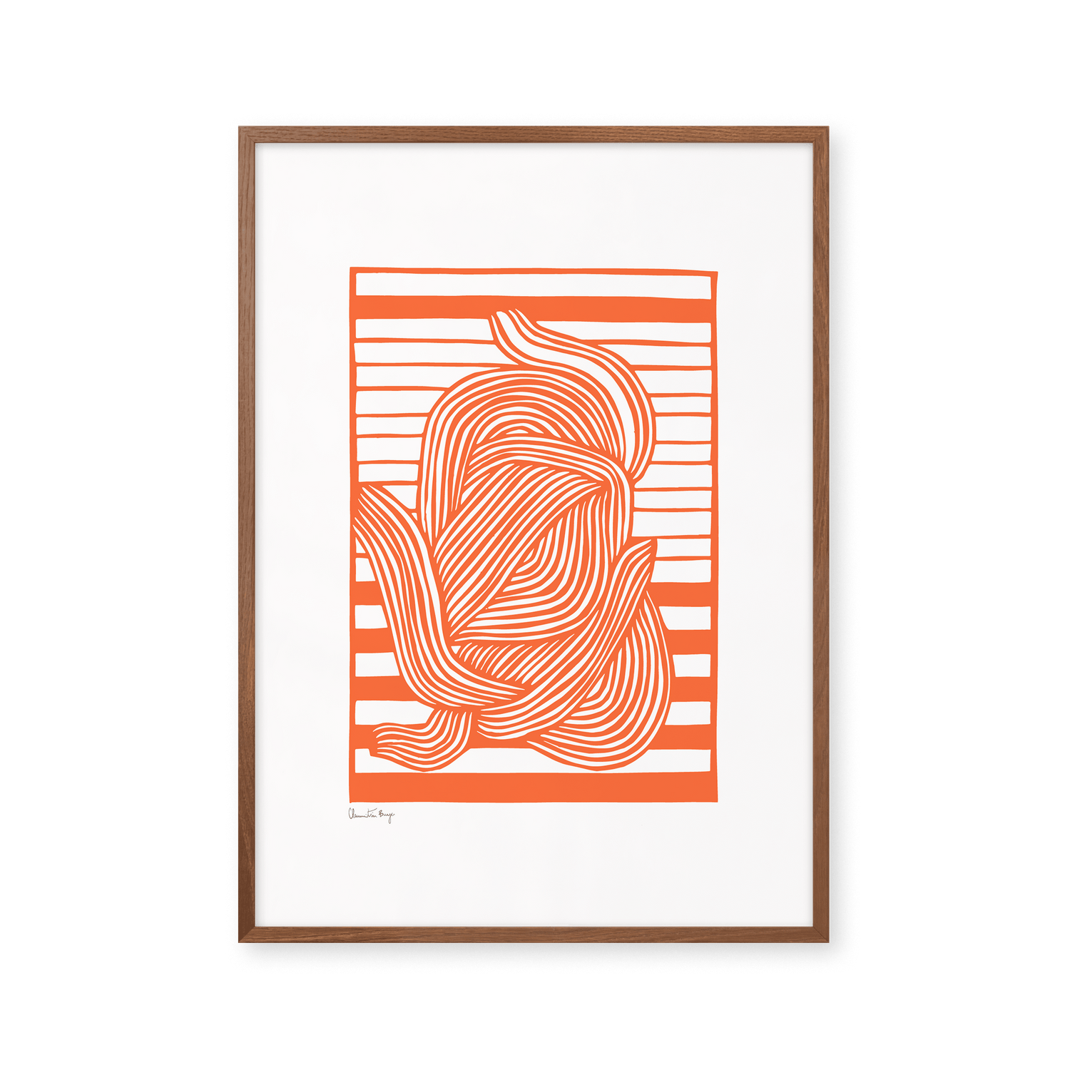 Papercut 06 - Sunkissed Orange