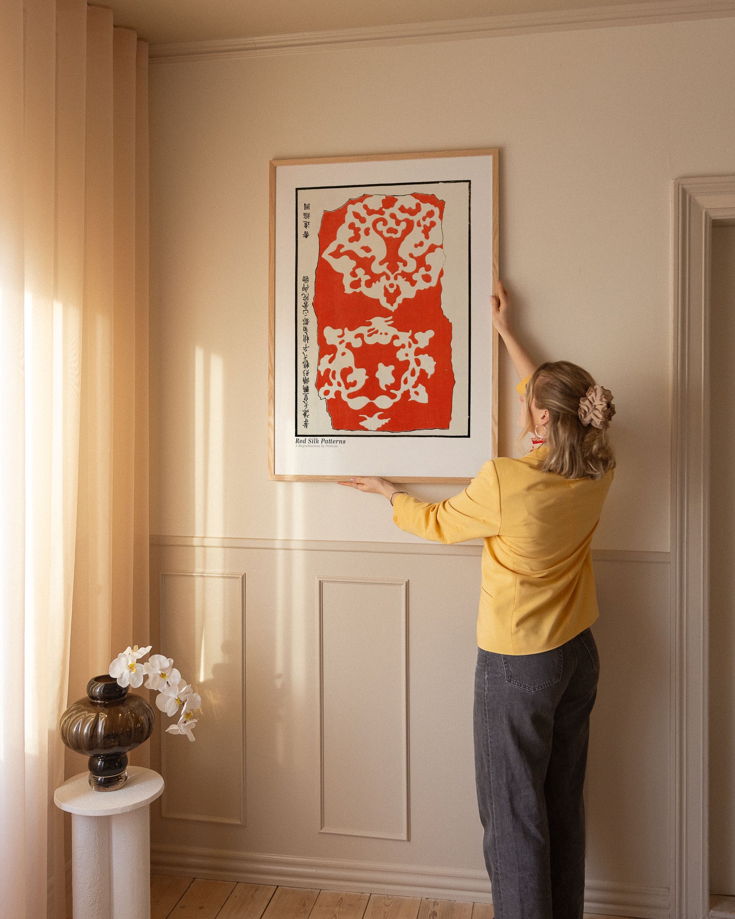 Red Silk Patterns