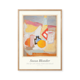 Still Life with Orange, Bottle and Inkwell