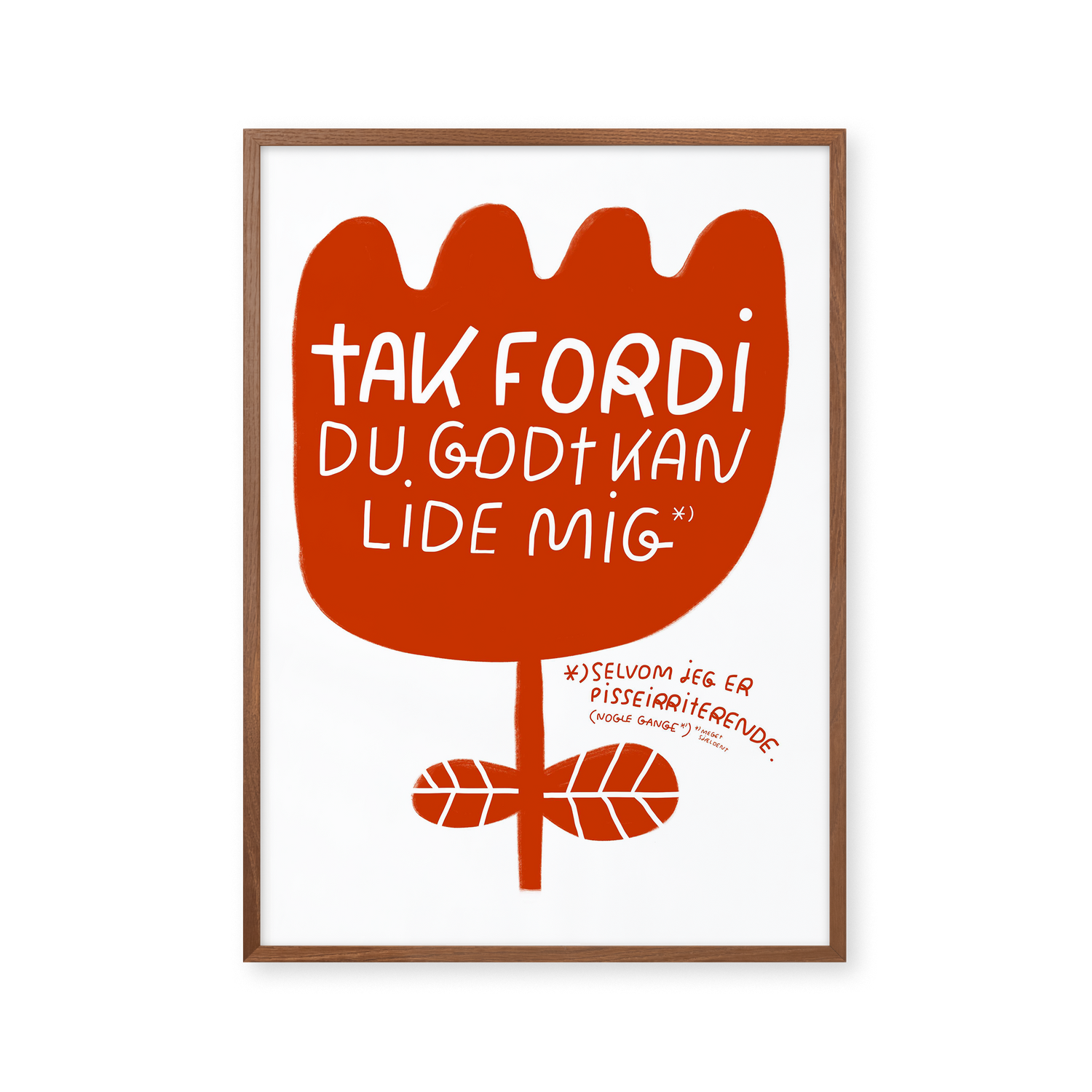 Tak fordi du godt kan lide mig