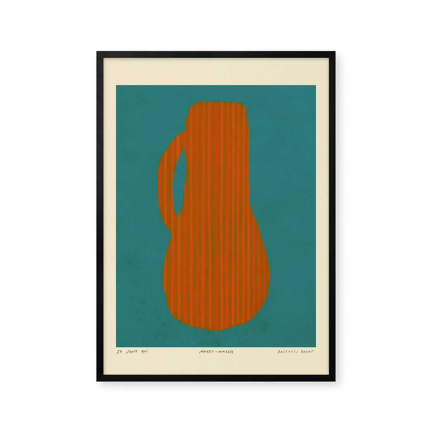 Vase, Turquise