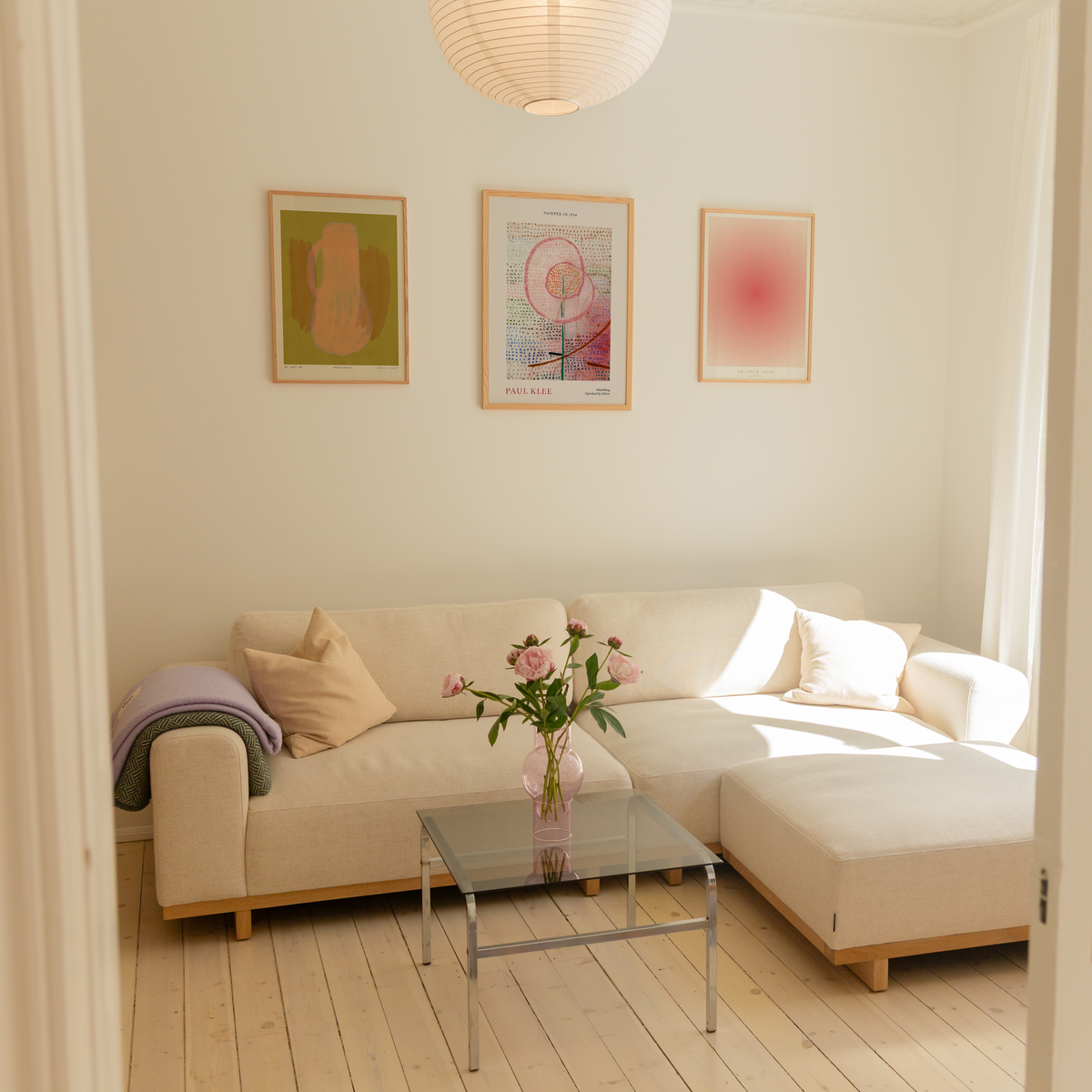 Colourful living room