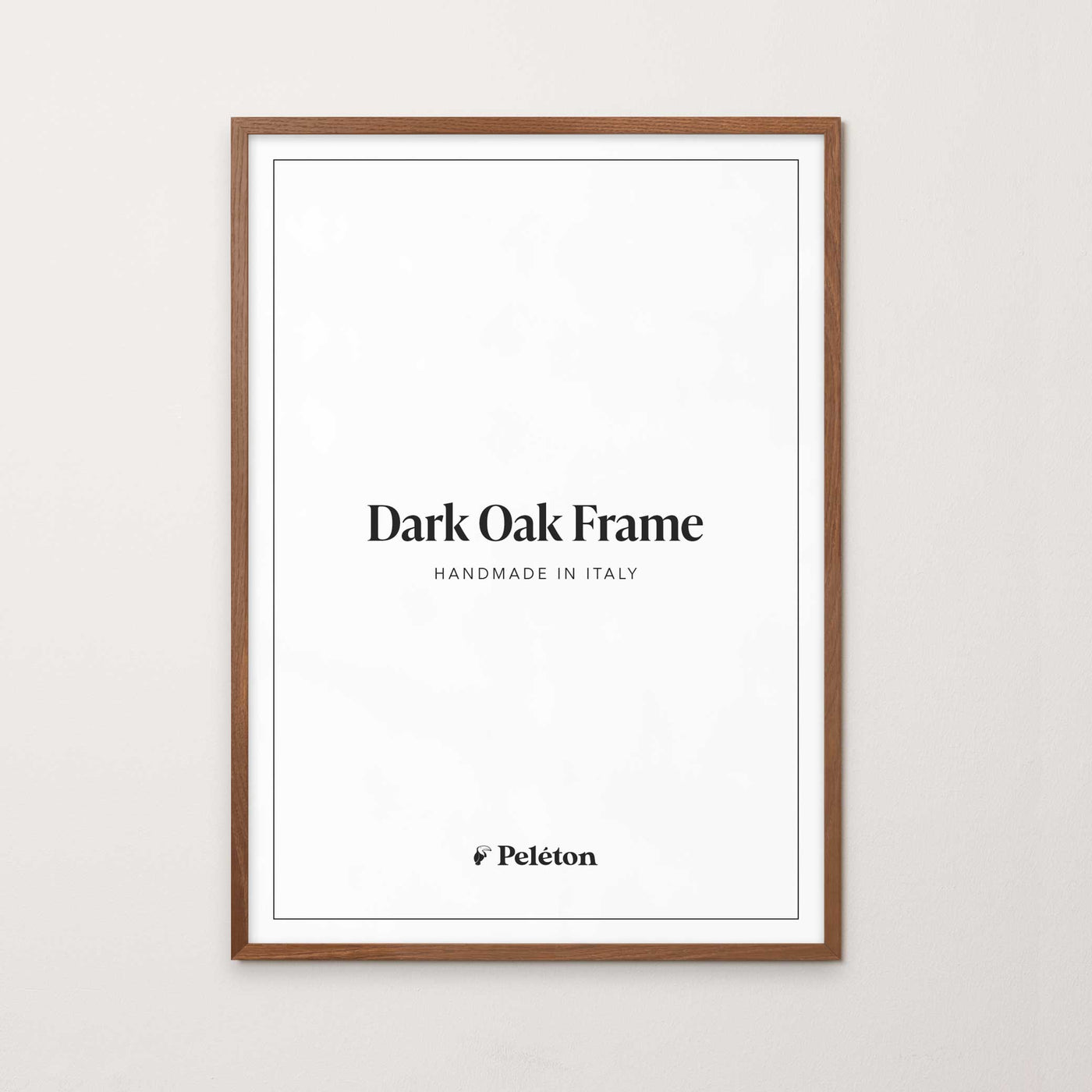 Dark oak frame